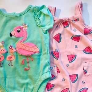 Summer onesies two pack